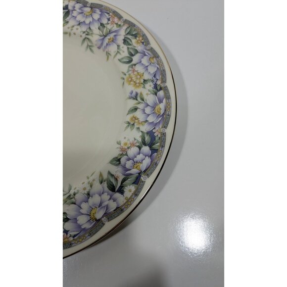 Andrea By Sadek Floral Plate Pastel Border Design Japan Vintage - Picture 4 of 6
